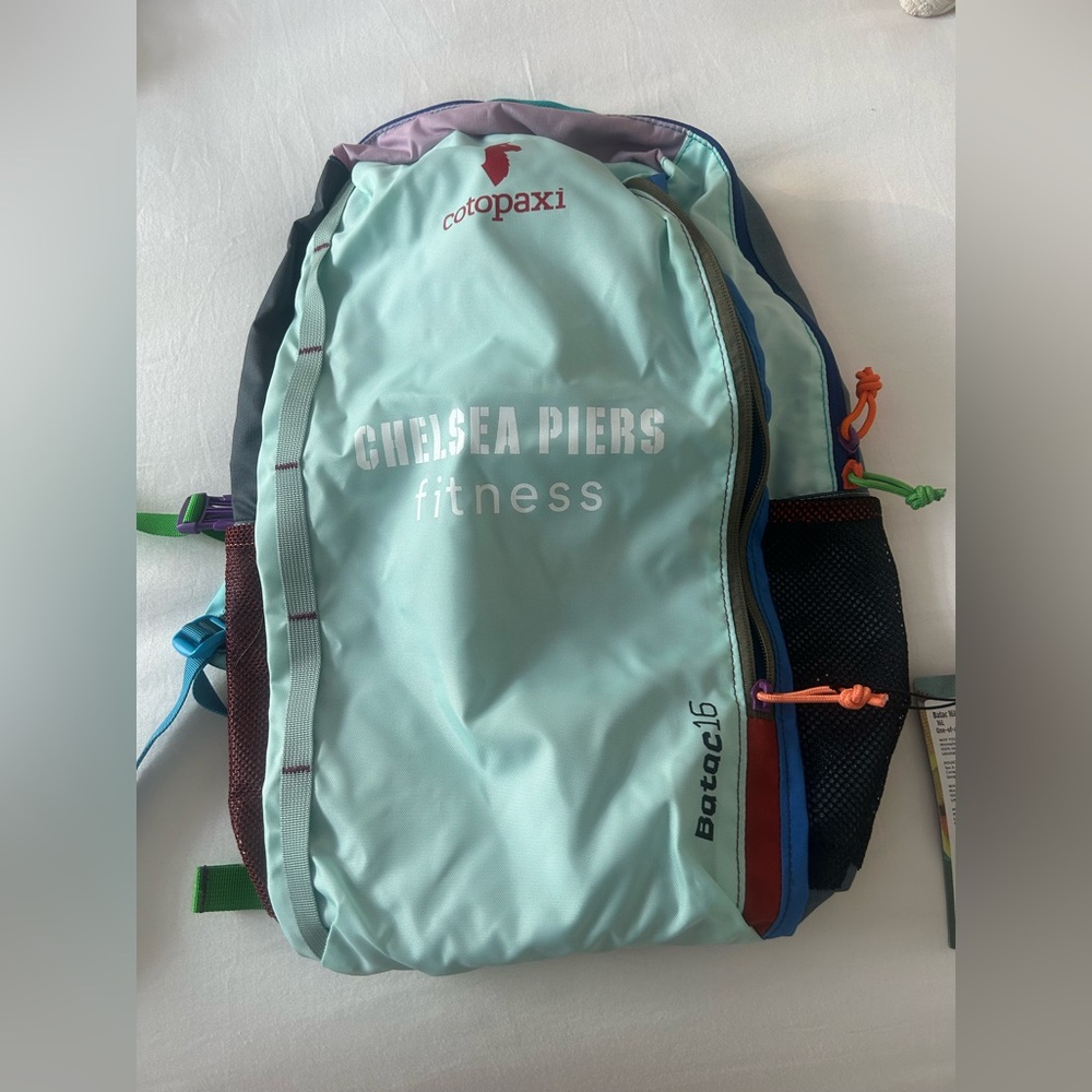 NWT Cotopaxi Multi-Color Backpack w/ Chelsea Piers Logo